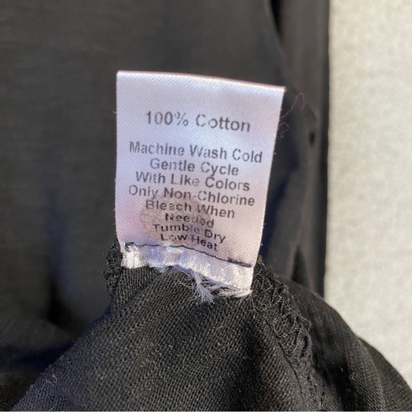Wilt Black Long Sleeve Mock Layer Tee Sz XS - Picture 7 of 7
